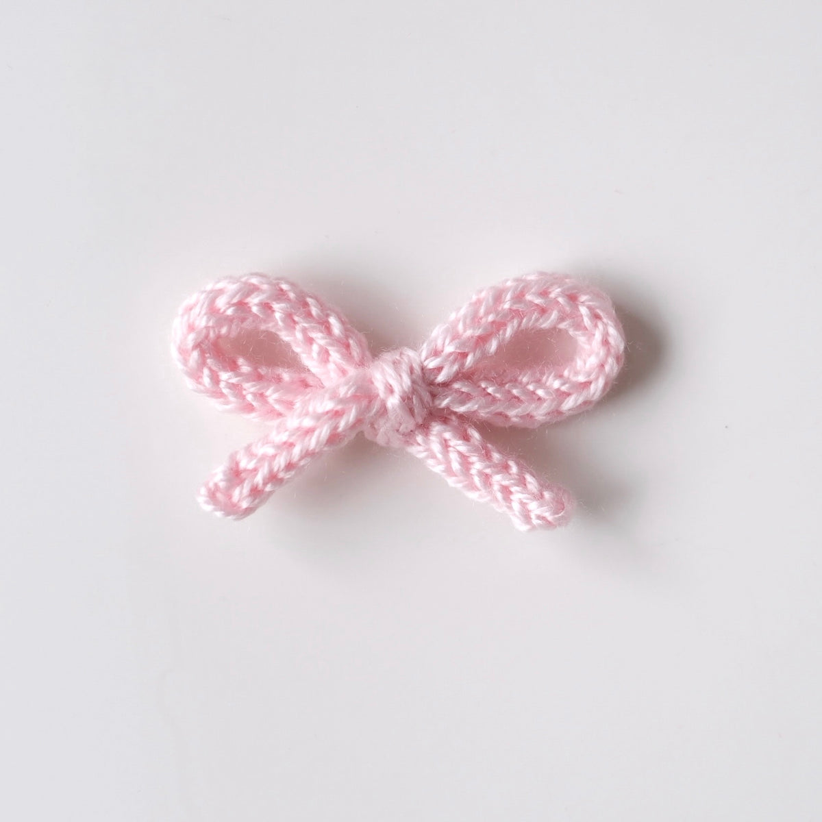Crochet Ribbon Bow | Merry Pink
