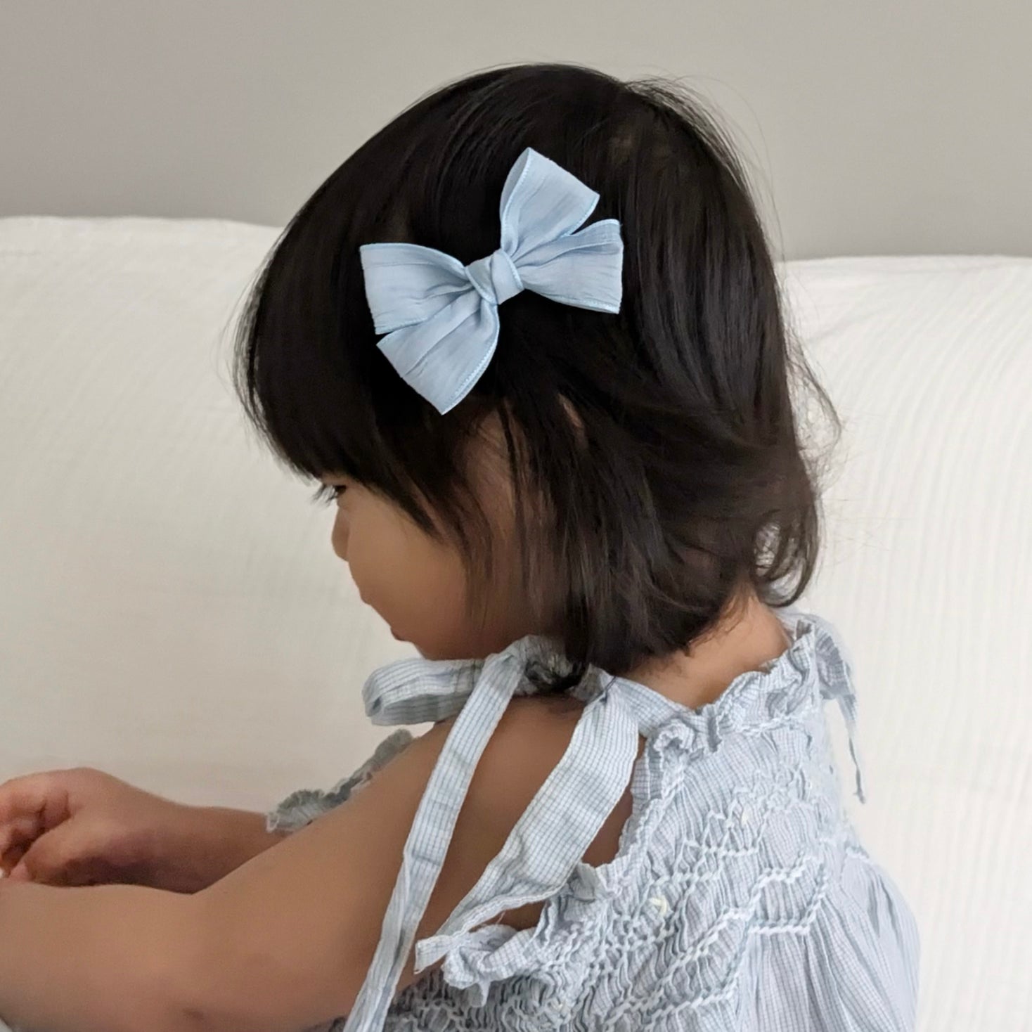 Pixie Bow | French Blue