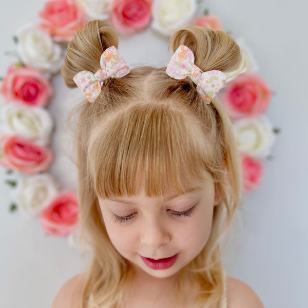 Petite Pigtail Set // Whimsical Floral