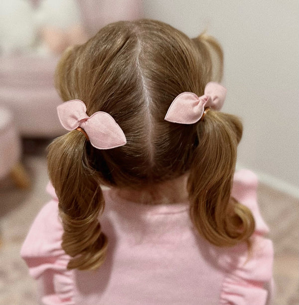 Bunny Pigtail Set // Strawberry Cream
