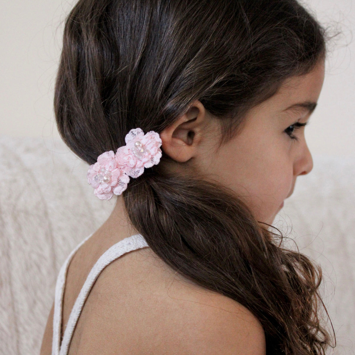 Flower Clip | Lace Fleur