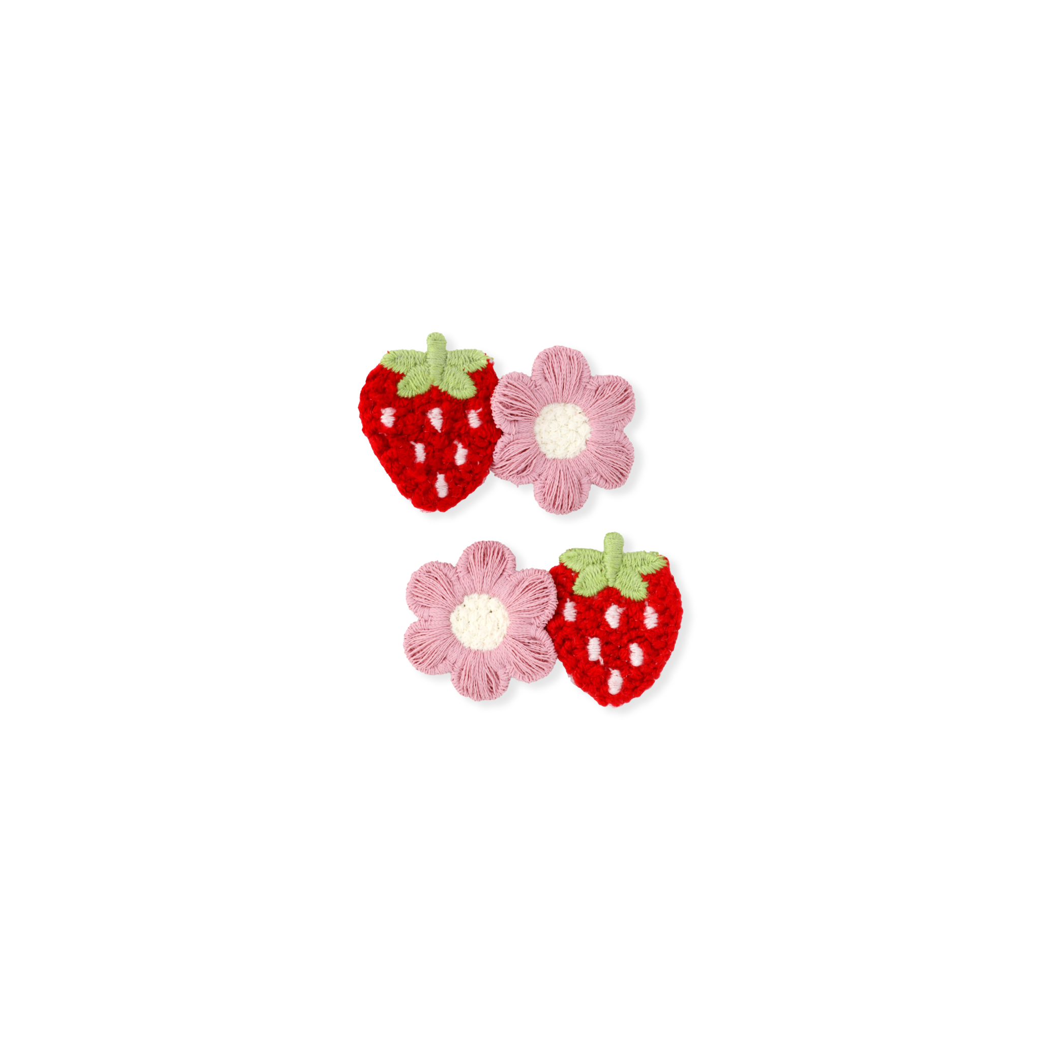 Clip Pigtail // Berry Bloom - Plum