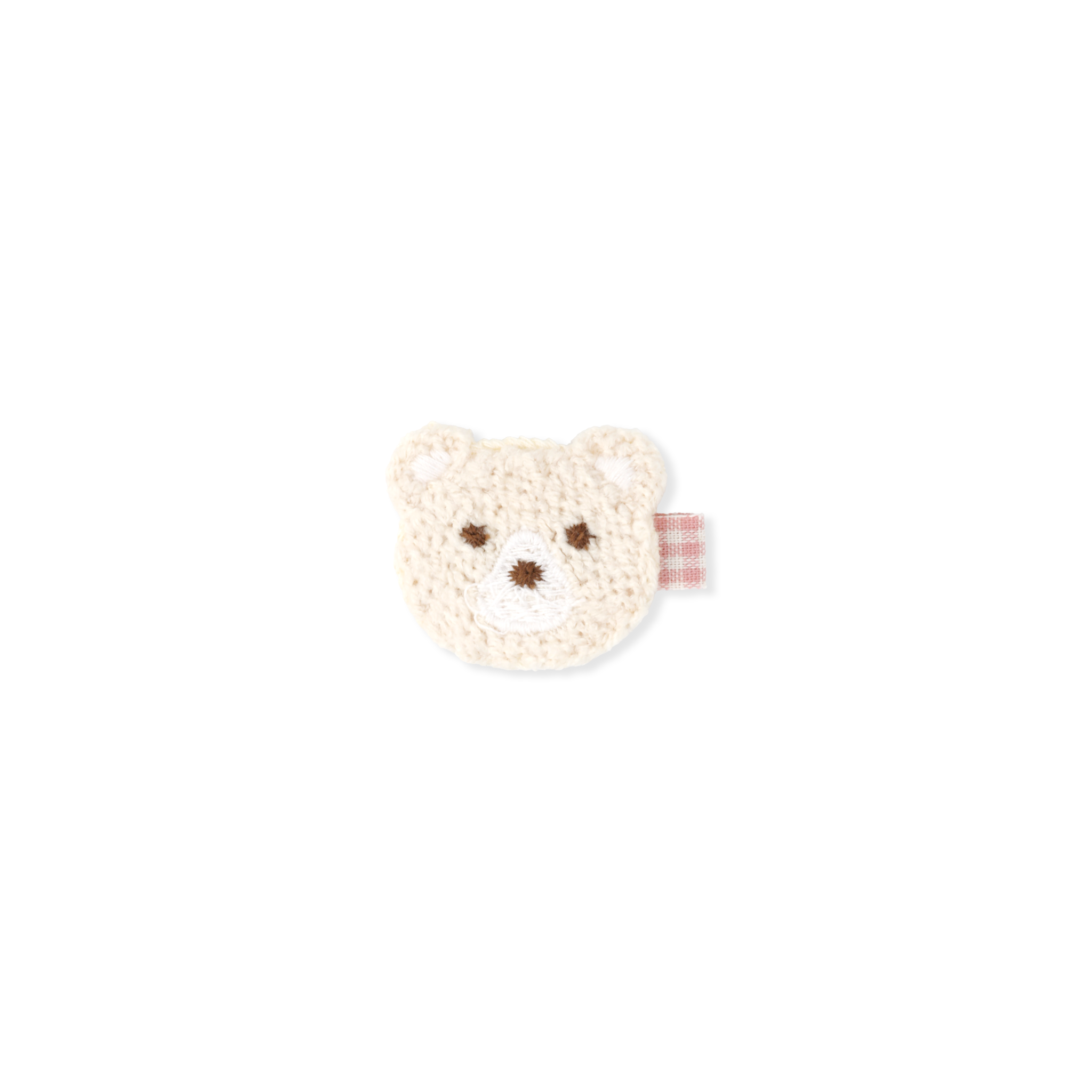 Teddy Clip | Buttercream Bear