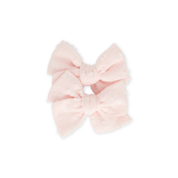 Pinwheel Pigtail Set // Cotton Candy