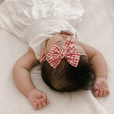 Large Pinwheel Bow // Winter Wonderland