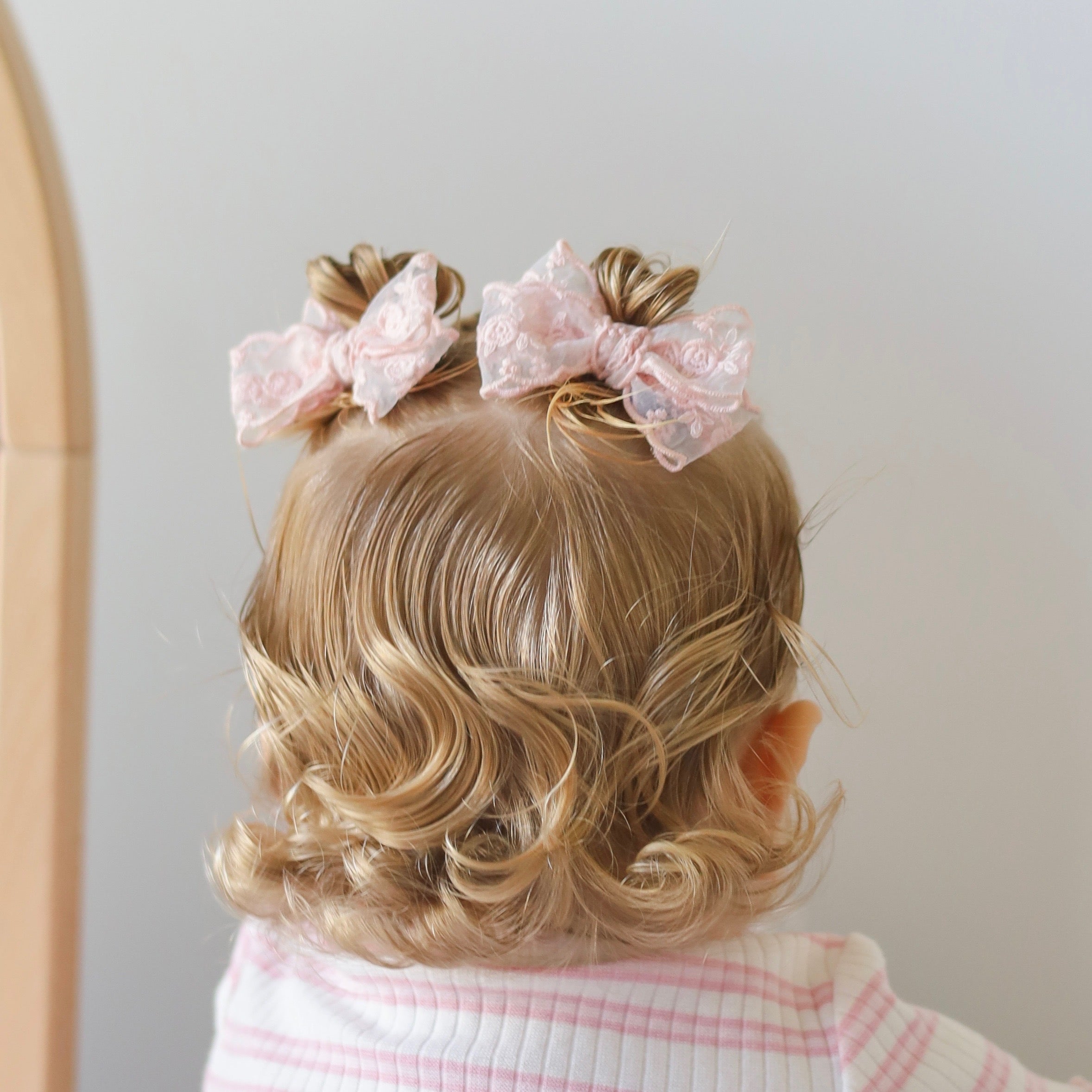 Pixie Pigtail Set | Iris - Misty Pink