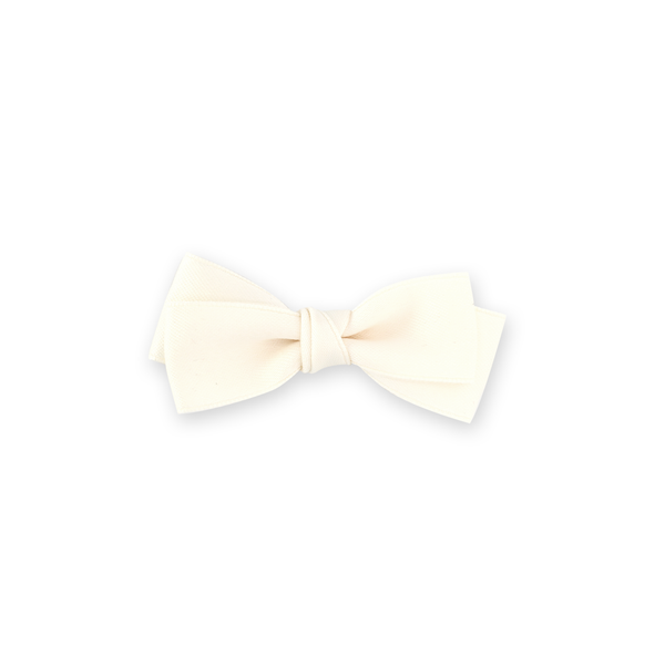 Pixie Bow // Ivory Satin