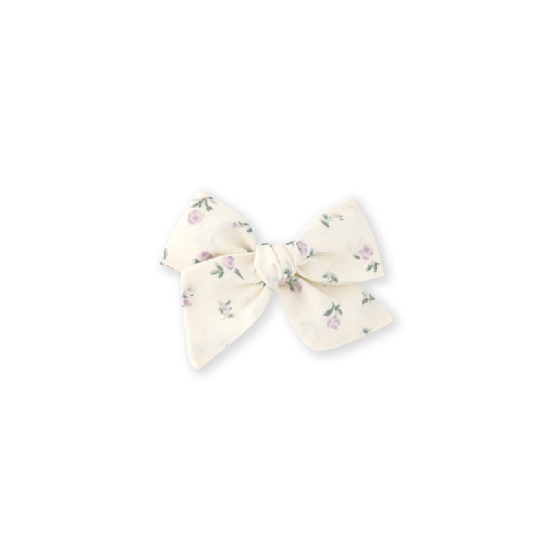 Mini Pinwheel Bow // Lilac Dreams