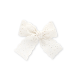 Midi Lace Bow // Lily Eyelet