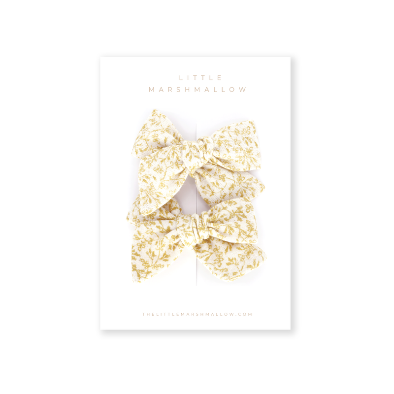 Pinwheel Pigtail Set // Meadow Daydream