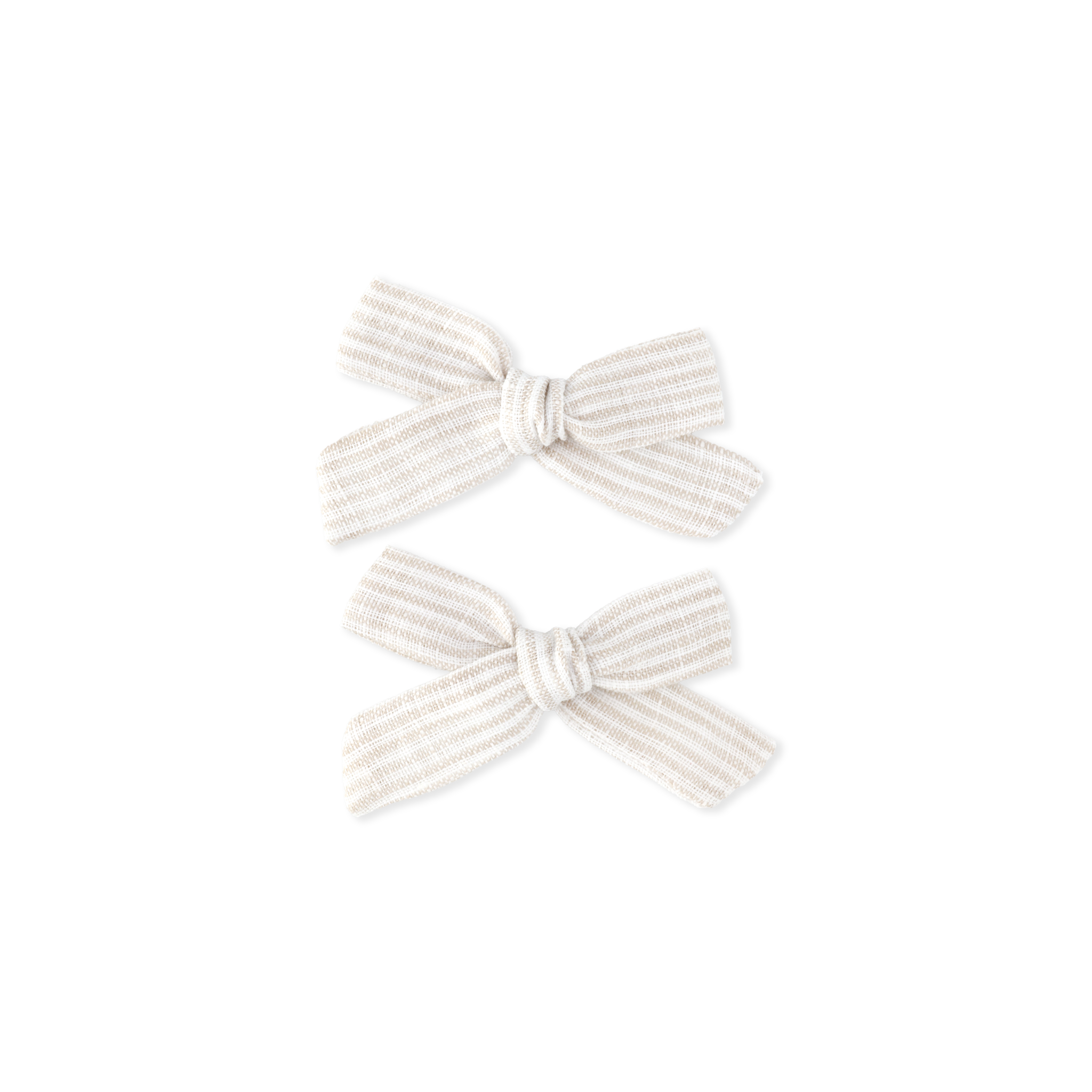 Schoolgirl Pigtail Set | Natural Stripe