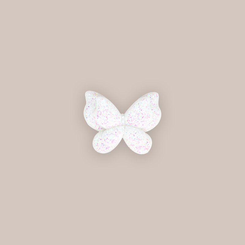 Clip // Opal Glitter Butterfly