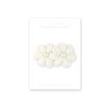 Clip // Dahlia - Pearl White