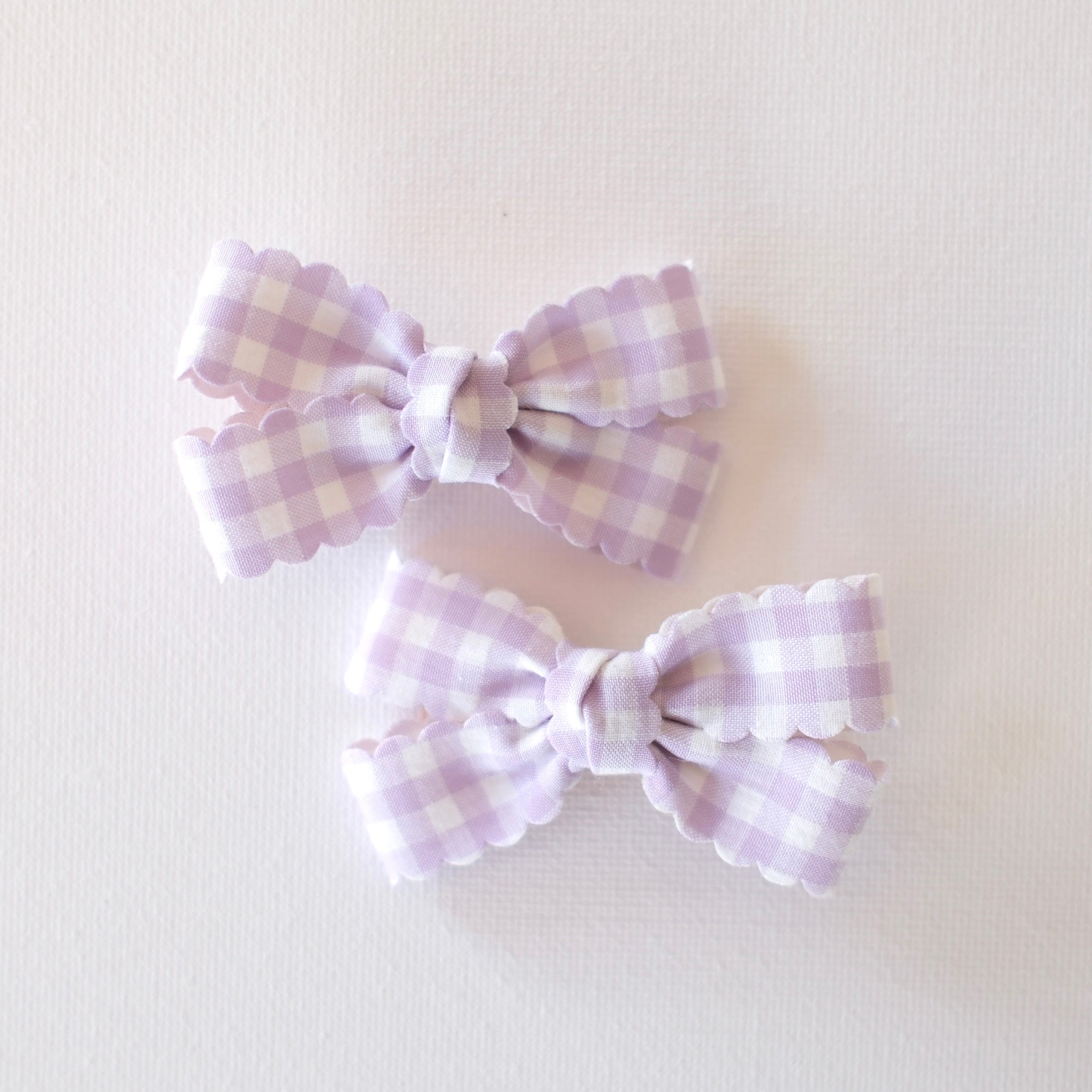 Pixie Pigtail Set | Periwinkle Gingham