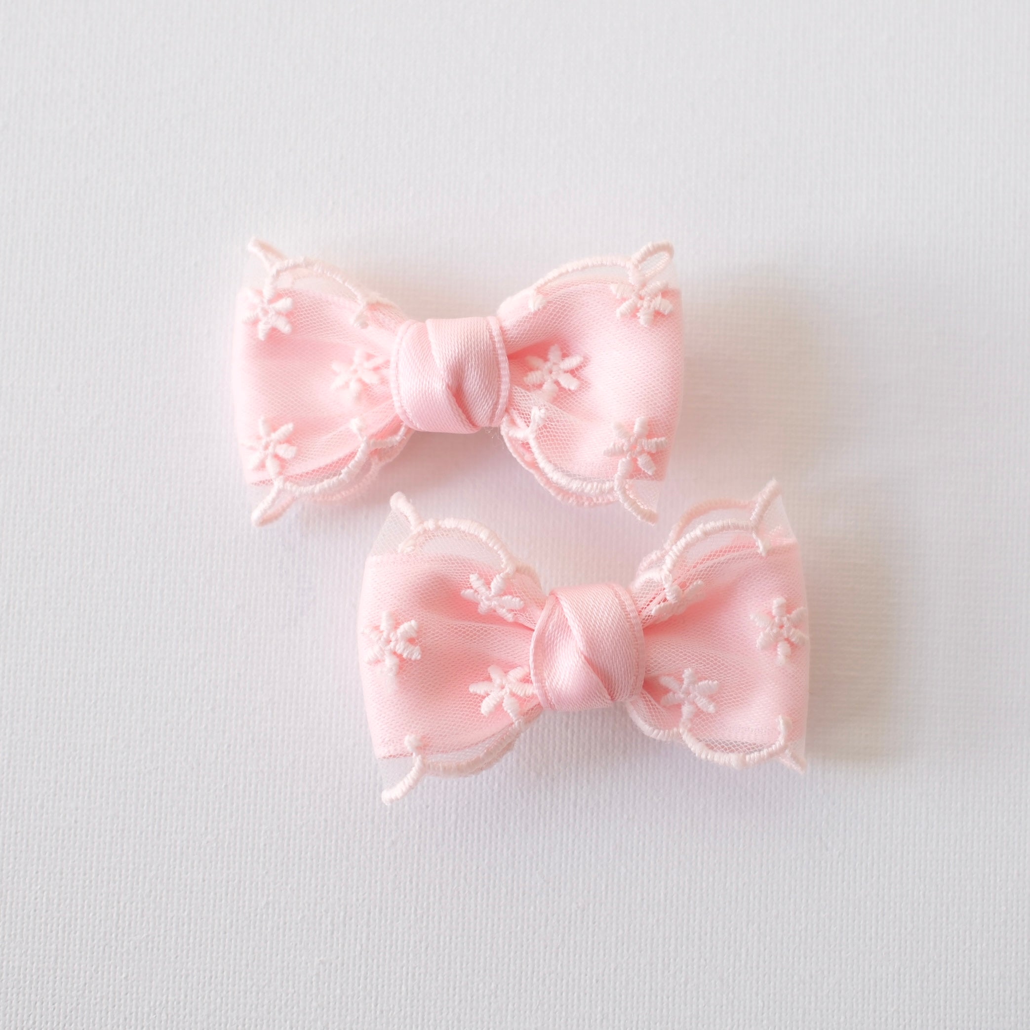 Petal Pigtail Set | Pink Blossom