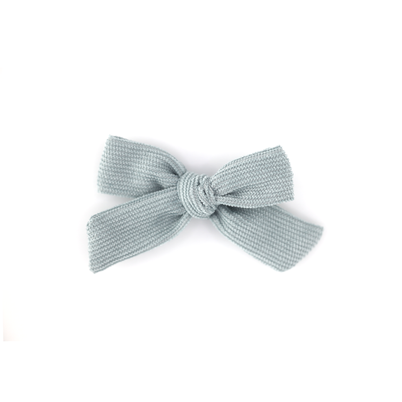 Midi Classic Bow // Sea Salt Blue