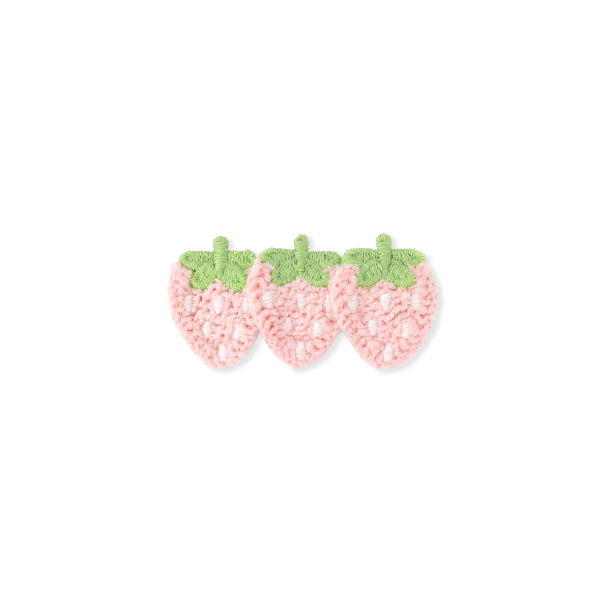Clip // Strawberries - Pink