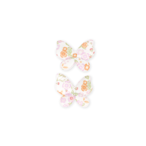 Butterfly Clip Pigtail // Whimsical Floral