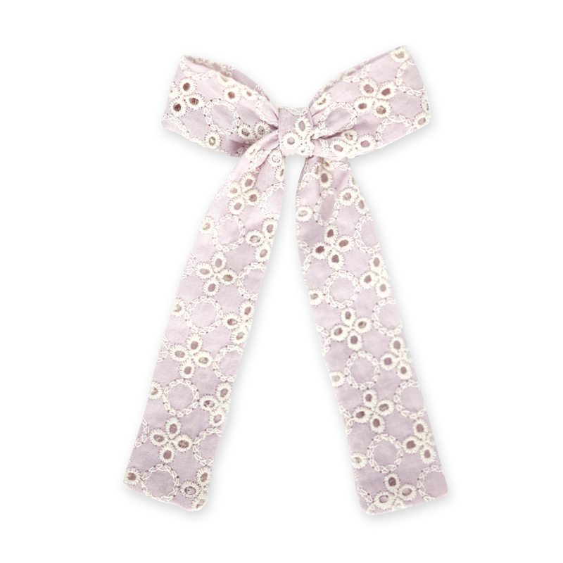 Harper Longtail Bow // Wisteria