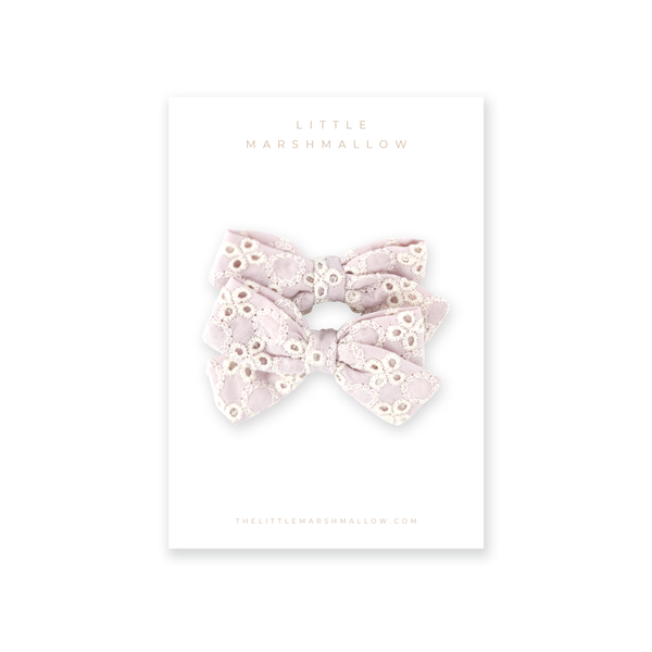 Harper Pigtail Set // Wisteria
