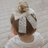 Longtail Bow // Camellia Lace