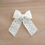 Longtail Bow // Camellia Lace