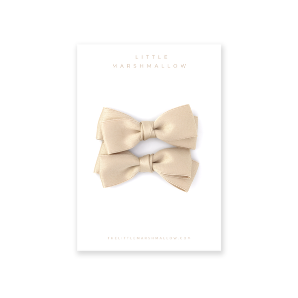 Pixie Pigtail Set // Champagne