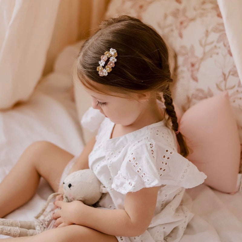 Clip // Three Tone Floral